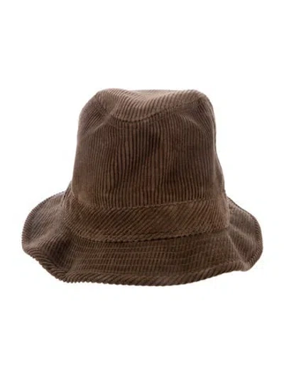 Pre-owned Goorin Bros Men's Cotton Bucket Hat In Brown