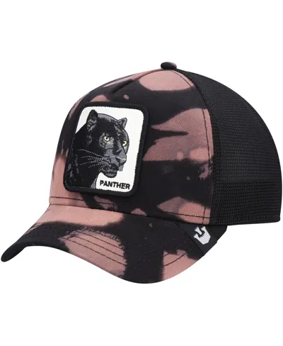 Goorin Bros Acid Panther Trucker Hat W/ Patch In Black
