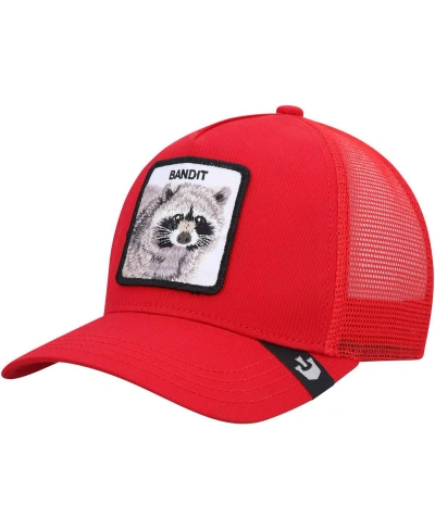 Goorin Bros Men's . Red The Bandit Trucker Adjustable Hat