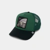 Goorin Bros . Og Tortoise Trucker Hat In Black/green