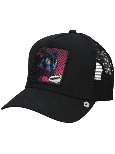 Goorin Bros Original Trucker Pop Art Panther Hat In Brown