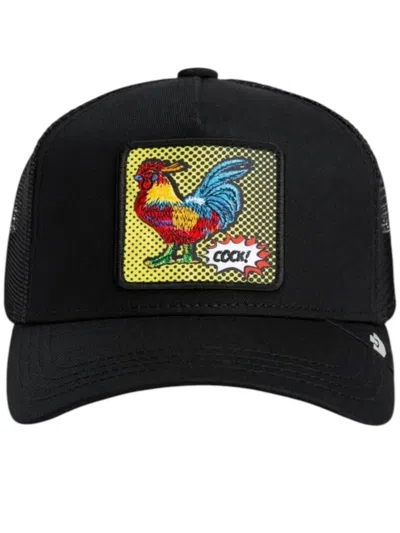 Goorin Bros Original Trucker Pop Art Rooster Hat In Brown