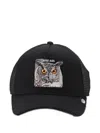 Goorin Bros Owl-patch Mesh-panel Cap In Black