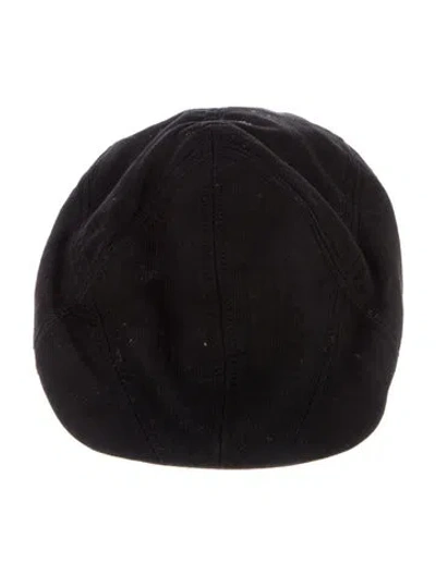 Pre-owned Goorin Bros Paneled Newsboy Cap In Black