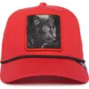 Goorin Bros . Panther 100 Embroidered Patch Denim Baseball Cap