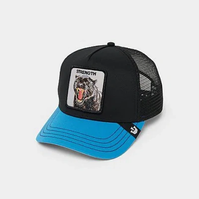 Goorin Bros . Panther Fan Trucker Hat In Black/blue