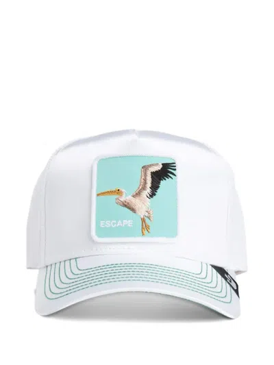 Goorin Bros Pelican-patch Trucker Hat In White