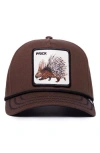 Goorin Bros . Porcupine 101 Patch Snapback Hat In Brown