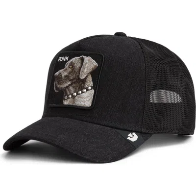 Goorin Bros . Punk Dawg Patch Snapback Trucker Hat In Pink