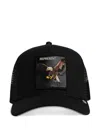 Goorin Bros Represent Eagle Square-patch Cap Hat In Black