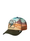 Goorin Bros Scorpion-patch Mesh-panel Trucker Hat In Brown