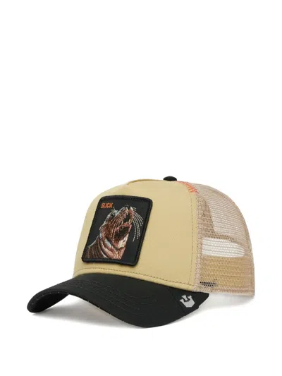 Goorin Bros Sea Lion-patch Trucker Cap In Neutral