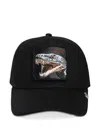 Goorin Bros Snake-embroidered Trucker Cap In Black