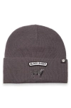 Goorin Bros . Soft Rock Black Sheep Merino Wool Blend Beanie In Charcoal