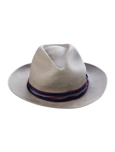 Pre-owned Goorin Bros Straw Hat In Neutral