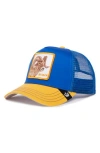 Goorin Bros . The Attack Ram Adjustable Trucker Hat In Blue