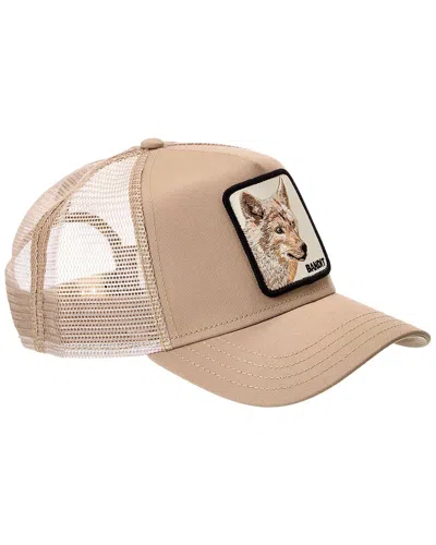 Goorin Bros The Bandit Coyote Trucker Hat In Brown