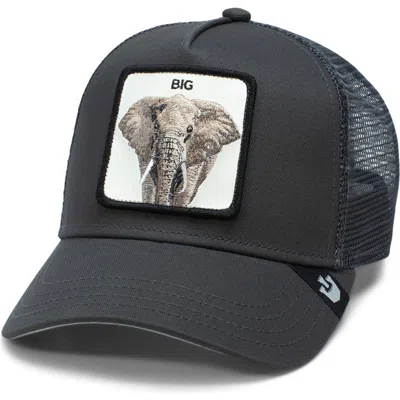 Goorin Bros . The Big Elephant Snapback Trucker Hat In Charcoal