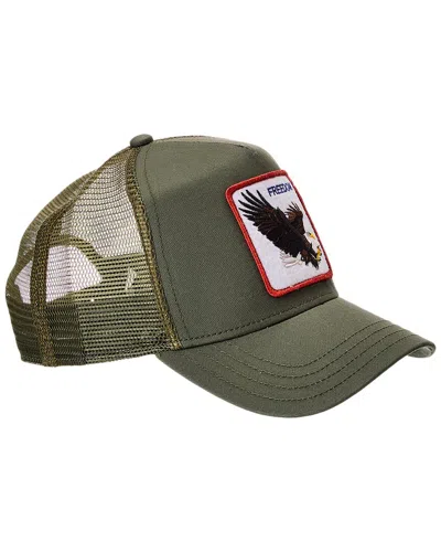 Goorin Bros The Freedom Eagle Trucker Hat In Green