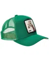 Goorin Bros The Giraffe Patch Trucker Hat In Green
