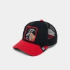 Goorin Bros . The Goat Trucker Hat In Black/red