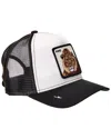 Goorin Bros The King Lion Trucker Hat In White
