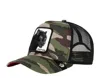 Goorin Bros The Panther Green Camo/red Trucker Hat 101-0381-cam In Green