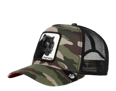 Goorin Bros The Panther Green Camo/red Trucker Hat 101-0381-cam