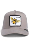 Goorin Bros . The Queen Of Bees Snapback Trucker Hat In Gray