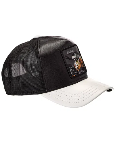 GOORIN BROS GOORIN BROS THE SNAKE LEATHER TRUCKER HAT