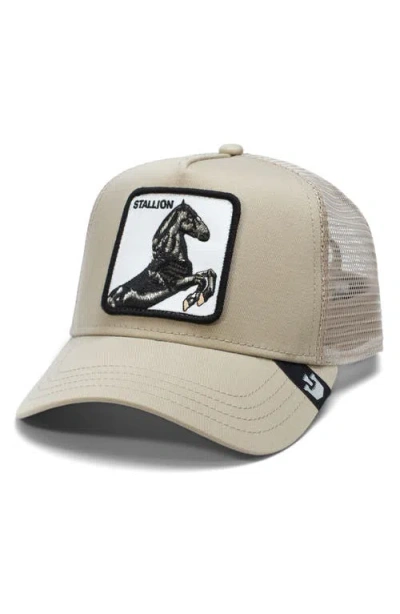 Goorin Bros . The Stallion Trucker Hat In Khaki