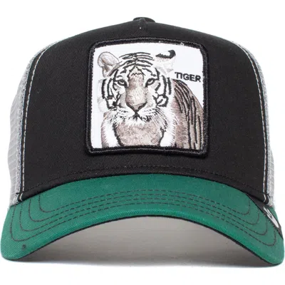 Goorin Bros . The White Tiger Trucker Hat In Black