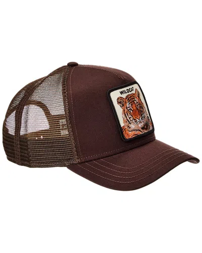 Goorin Bros The Wildcat Tiger Trucker Hat In Brown