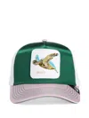 Goorin Bros Turtle-patch Trucker Cap In Green
