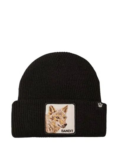 Goorin Bros Wolf Embroidered Beanie