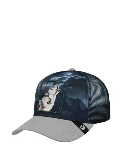 Goorin Bros Wolf In The Element Mesh-panel Cap In Blue