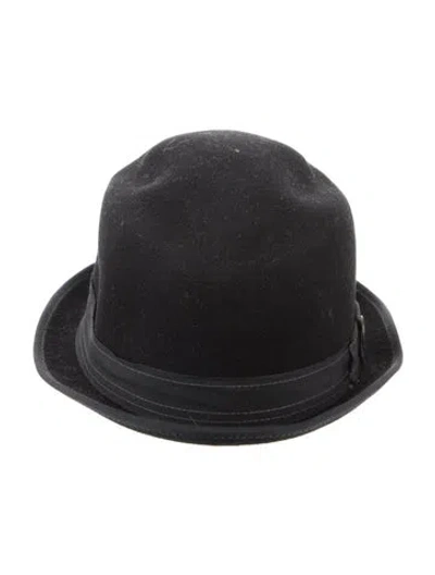 Pre-owned Goorin Bros Wool Fedora In Black