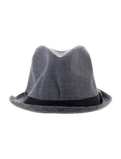 Pre-owned Goorin Bros Wool Fedora Hat In Grey