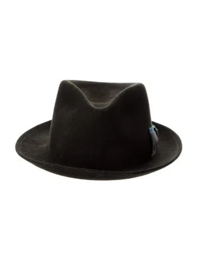 Pre-owned Goorin Bros Wool Felt Fedora Hat In Gray