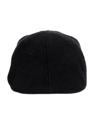 Pre-owned Goorin Bros Wool Newsboy Cap In Black