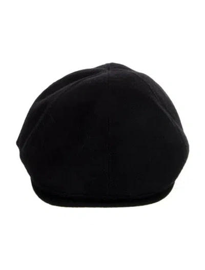 Pre-owned Goorin Bros Wool Newsboy Hat In Black