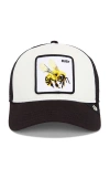 Goorin Brothers The Busy Bee Trucker Hat In White