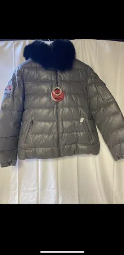 Pre-owned Goose Country Mens Jacket Grey Size: Xl In Gray