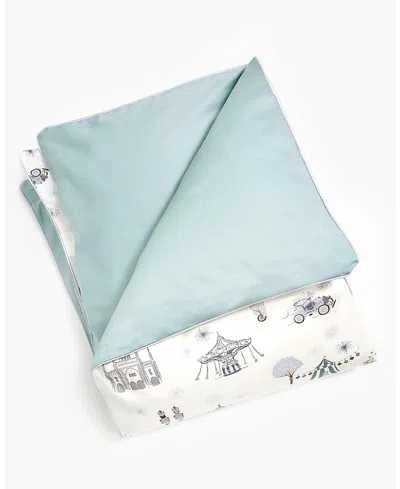 Gooselings Adventures In Wonderland Baby Duvet Set In Blue