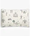 Gooselings Adventure In Wonderland Printed Pillow Set In Printed Aqua