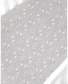 Gooselings Bird's Song Crib Sheet In Grey