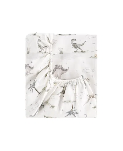 Gooselings Dino Dreams Crib Sheet In Multi