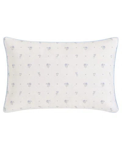 Gooselings Ditsy Floral Toddler Pillow Set In Blue