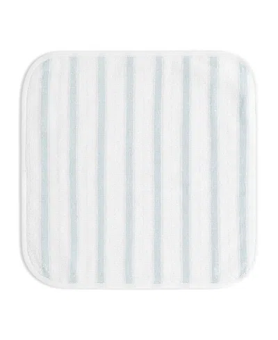Gooselings Seaside Stripes Washcloth In Blue