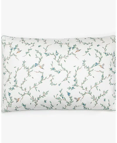 Gooselings Secret Garden Toddler Pillow Set In White And Green